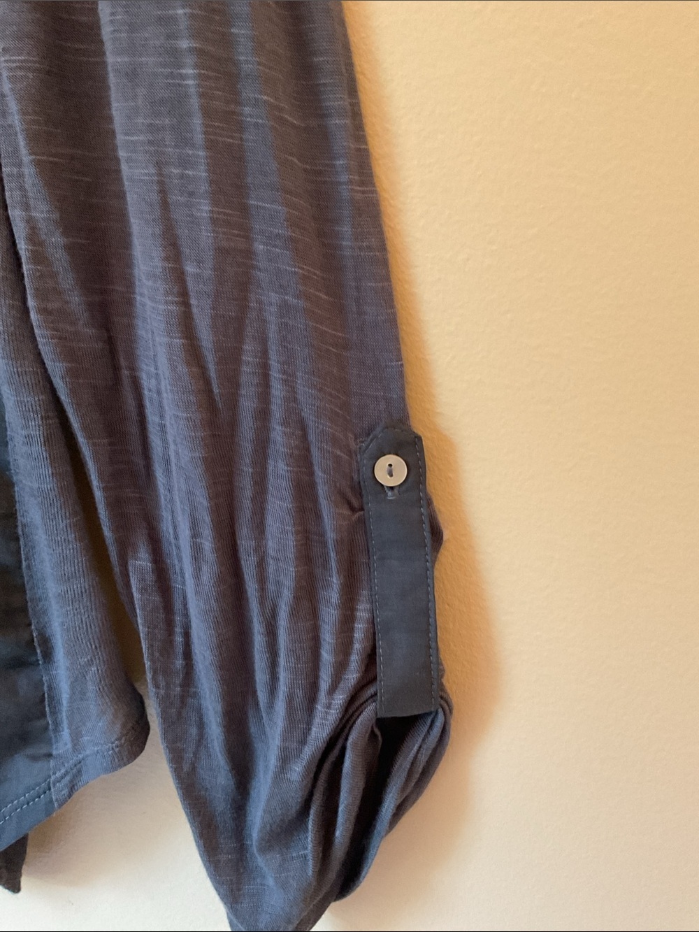 Anthropologie TINY Embroidered Black and Gray Silk Blend Boho V-neck Blouse - Picture 5 of 11